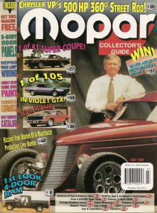 MOPAR COLLECTORS GUIDE 1997 JULY - 4-DOOR RAM, STAINLESS EXHAUST, ENGINE PAINT